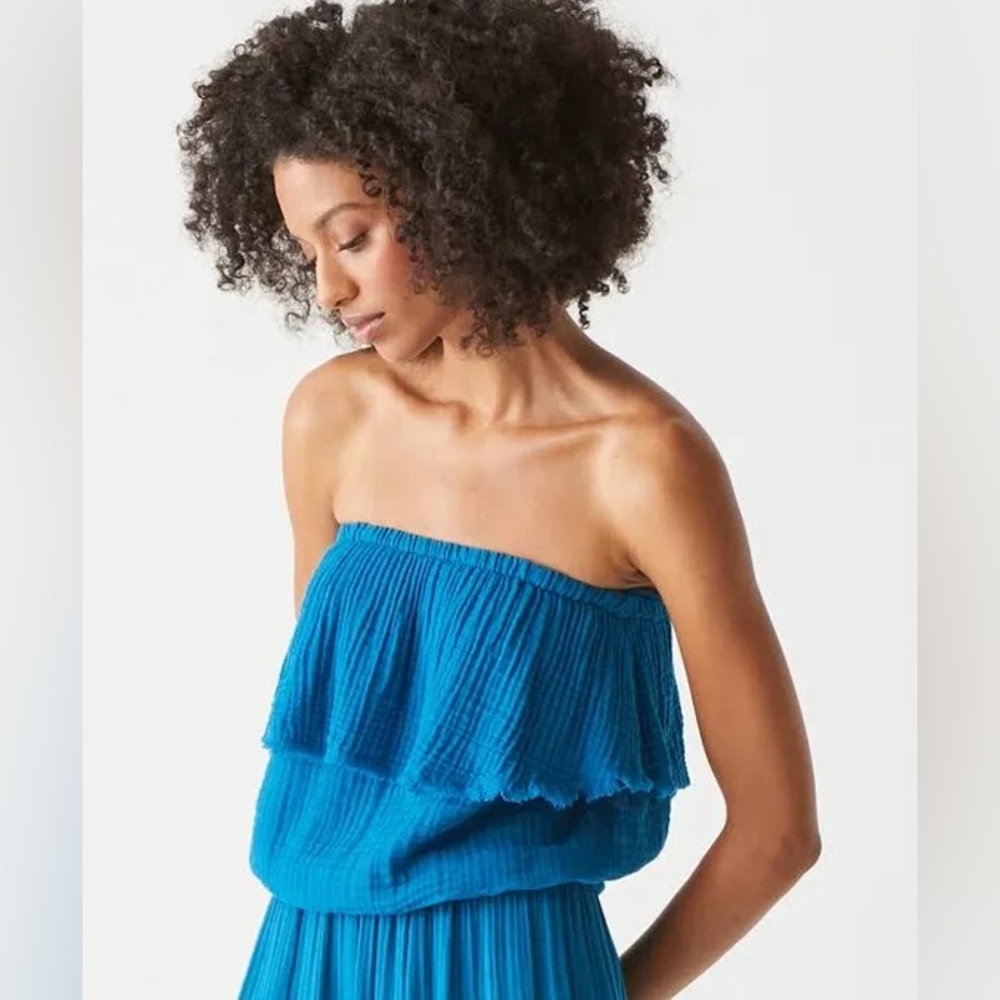 MICHAEL STARS NWOT FLEUR GAUZE TOP